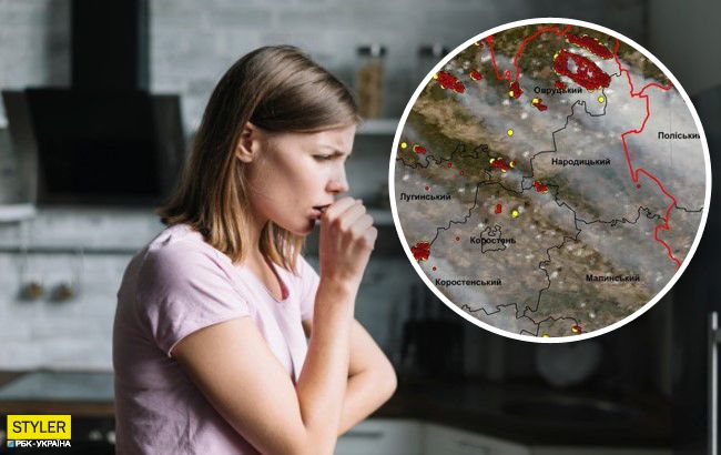 Із супутника показали, звідки насправді йде "чорнобильський дим"