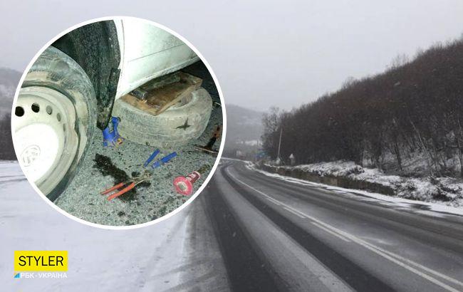 На трасі Київ-Чоп авто втрачають колеса. Де саме ями по коліно (відео)