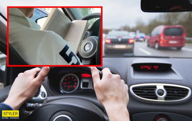 Новый уровень борьбы со скукой: в Киеве таксист поразил поступком за рулем