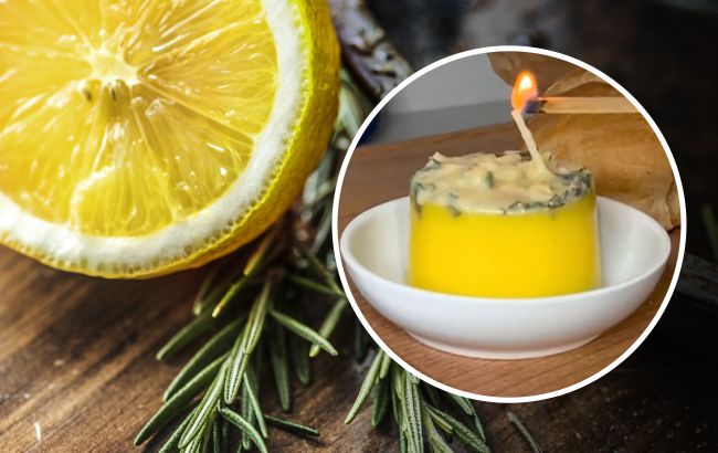 Корисно і смачно: як зробити їстівну свічку за кілька хвилин (відео)