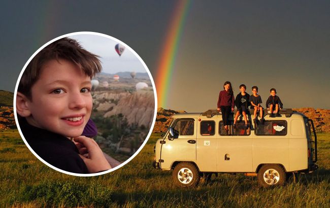 Семья с тремя детьми путешествует по всему миру, пока малыши не потеряли зрение: трогательная история