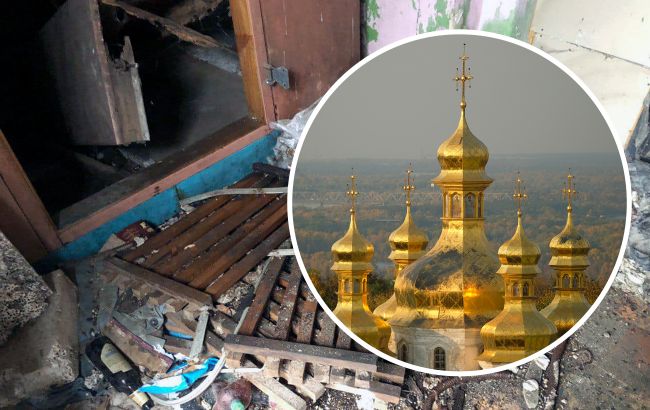 Наслідки користування УПЦ МП корпусом Київської лаври показали на промовистих фото