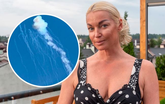 "Поспати не вдалося": злякана Анастасія Волочкова поскаржилася на дрони у Москві