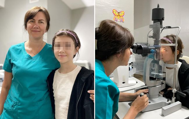 Волосся росло в оці: у Львові лікарі видалили дитині рідкісну кісту