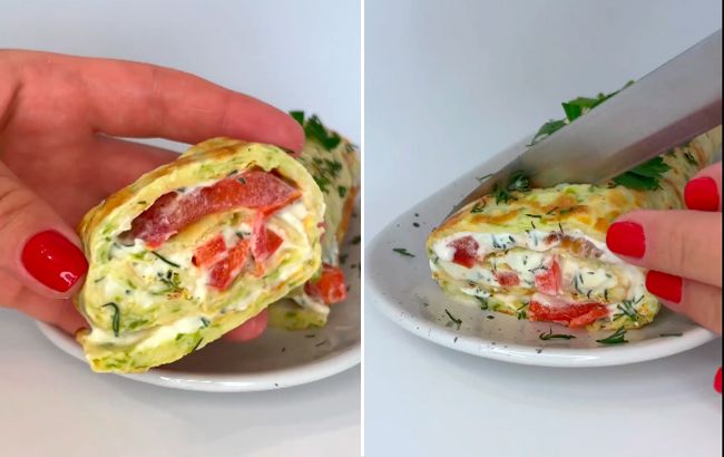 Самая вкусная и простая летняя закуска: рецепт кабачкового рулета с сыром и чесноком