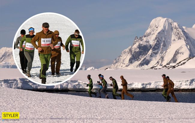 Почему вы не сможете? Украинские полярники присоединились к марафону против российской агрессии
