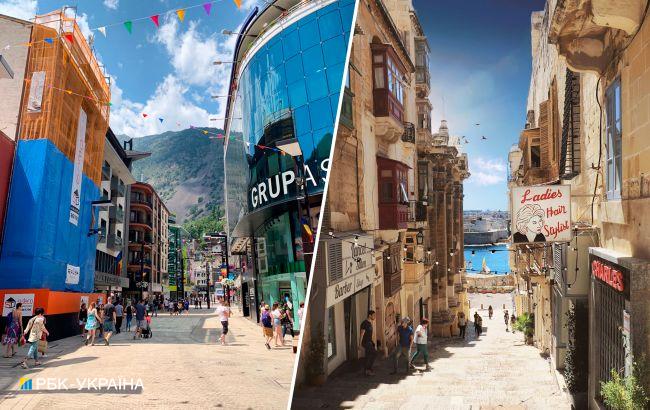 Топ-5 країн Європи з низькими податками та ідеальним кліматом