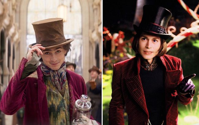 Джонні Депп у сторонці: де і коли дивитися нову версію легендарного фільму "Віллі Вонка" з Тімоті Шаламе