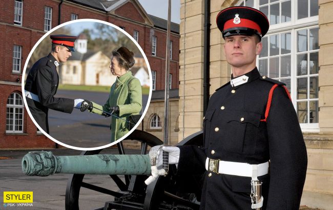 Украинец стал лучшим иностранным студентом военной академии Британии: его наградила принцесса Анна