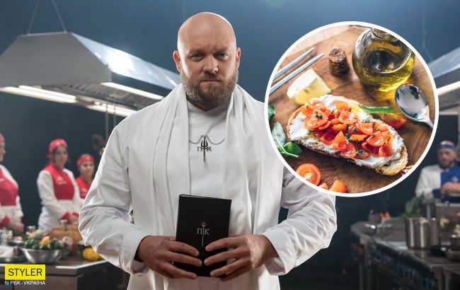 На новогодний стол: брускетты с творогом на скорую руку от кулинарного гуру