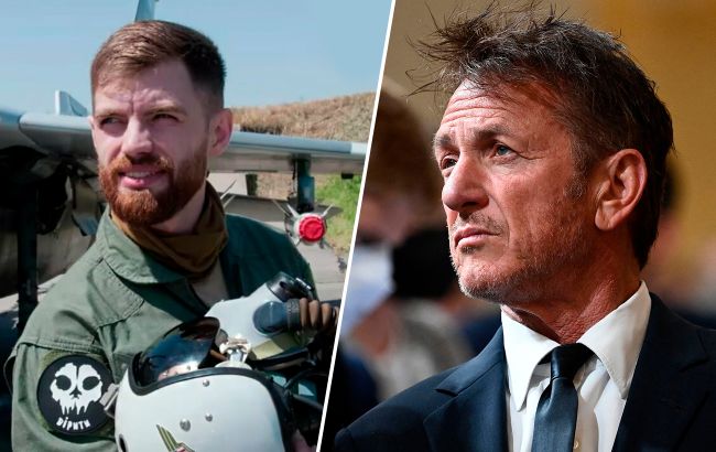 Шон Пенн у новому фільмі покаже героїчну історію українського "Привида" Джуса