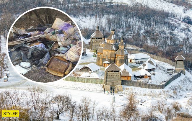 В национальном заповеднике "Хортица" обнаружили свалку химических отходов