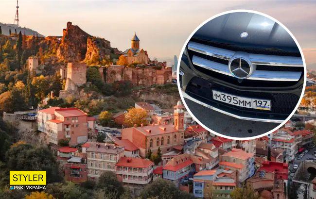 "Стыдно быть русскими?" Россияне в Грузии маскируются под украинцев с помощью фломастеров