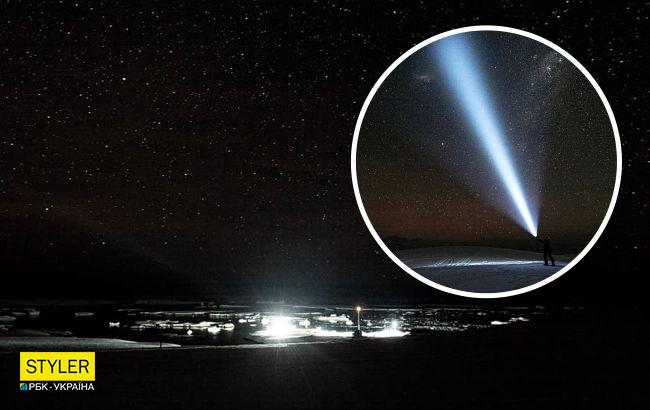 Украинские полярники зафиксировали редкое явление над Антарктидой: впечатляющие фото