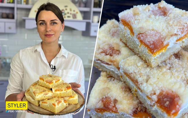 Готовим недорогой и быстрый абрикосовый пирог: будете довольны результатом