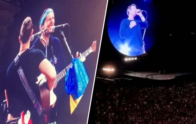 Coldplay на одній сцені з Вакарчуком виконали "Обійми": щемливе відео до мурашок