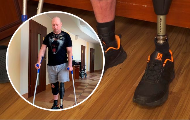 "Я должен был спрятаться за спины шестерых детей?" История воина, потерявшего в бою ногу