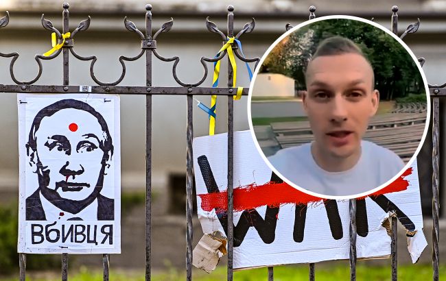 Россиянин в Латвии высказался о запрете русского языка и жестко обматерил Путина (видео)