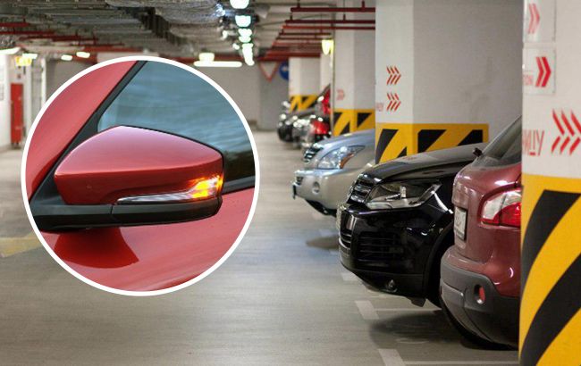 У Києві виявили незвичайного крадія бічних дзеркал з авто: відео зі злочинцем