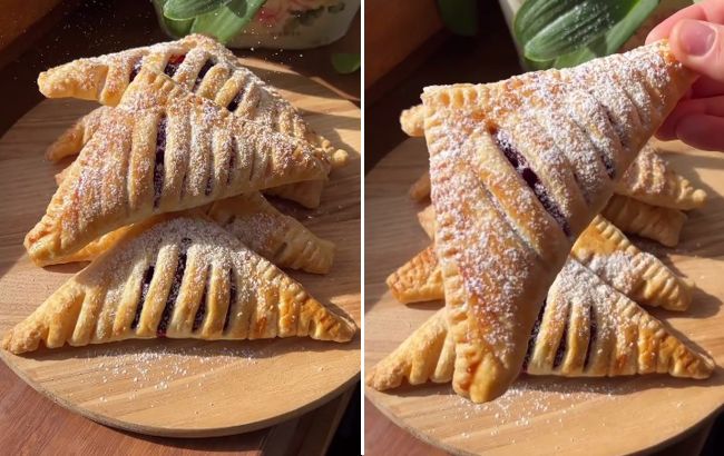 Сочный и хрустящий: готовим пирог с вишнями, как в МакДональдз (рецепт)