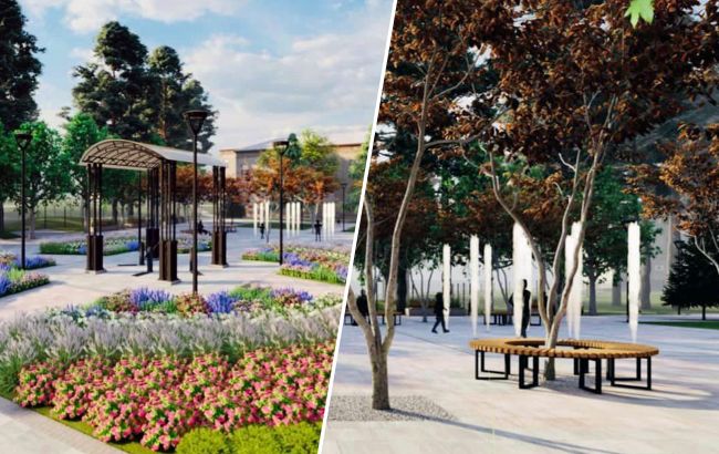 Під Києвом облаштують новий сквер, який зачарує всіх: перші фото