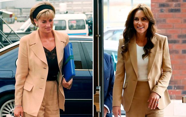 Кейт Міддлтон втілила в життя забутий та елегантний образ принцеси Діани: його вартість вражає не менше
