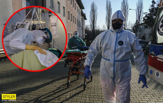 Под Запорожьем скорые привозят больных в госпиталь каждые 10 минут: "видела такое только по телевизору"