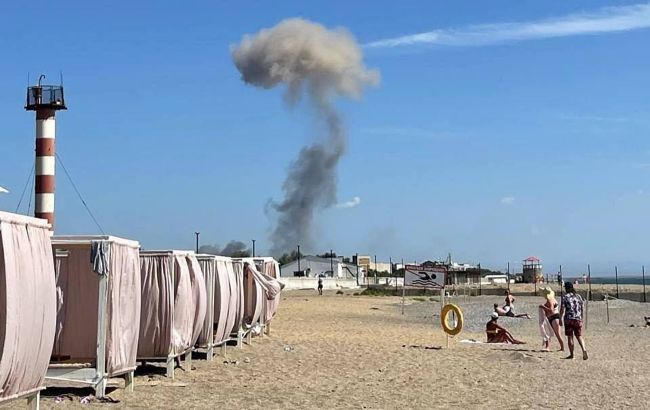 Российская сторона назвала причину взрывов в Крыму