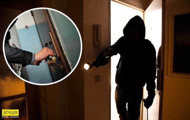 В Киеве начался сезон квартирных краж: работу наглых воров показали на видео