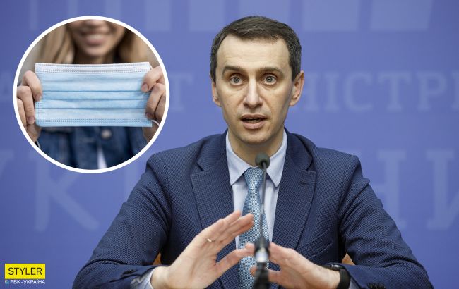 Опасно ли долго носить маску: Ляшко рассказал о новых исследованиях и развеял фейки