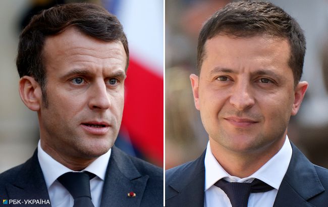 Зеленский на следующей неделе поедет в Париж на встречу с Макроном