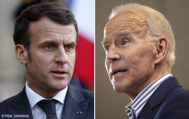Байден и Макрон обсудили скандал с подлодками: посол Франции вернется в США
