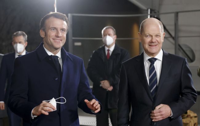 Шольц и Макрон призвали Путина сменить войну против Украины дипломатией