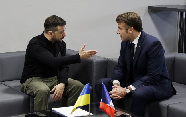 Зеленський поговорив з Макроном: торкнулися гарантій безпеки та закінчення війни