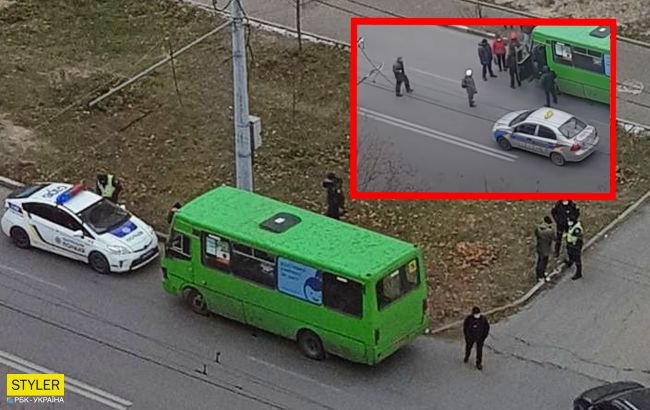 В Харькове проводят карантинные рейды по маршруткам: видео разборок из-за "лишних" бабушек