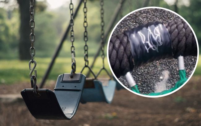 У Криму дівчину затримали за намальований герб України: її змусили вибачатись