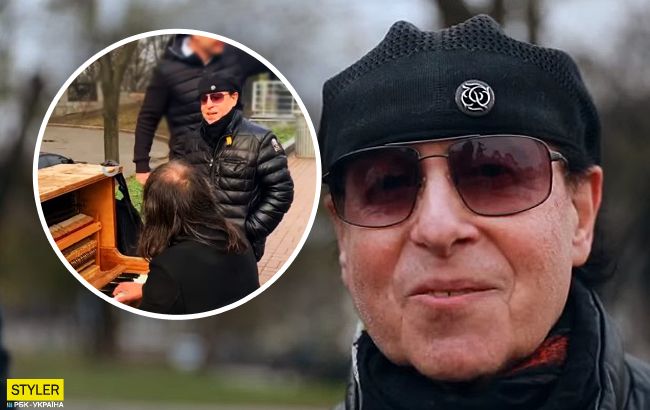 Всесвітньо відомий рок-музикант заспівав у центрі Києва