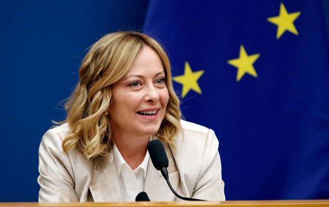 Мелоні спростувала припинення постачань американського озброєння Україні