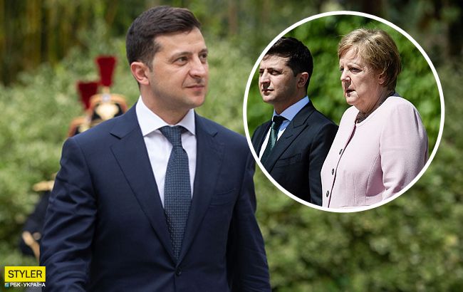Зеленский объяснил, почему не помог Меркель, когда ее затрясло