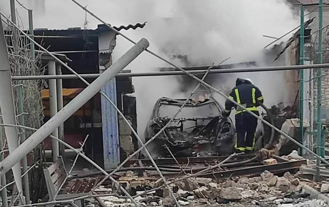 Возле Николаева произошел пожар из-за обстрела: первые подробности