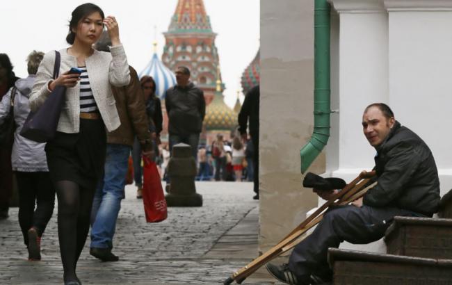 У Росії за межею бідності перебувають 19 млн людей