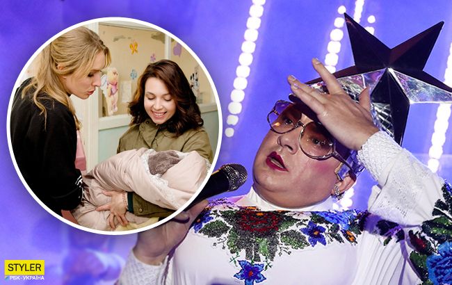 Женщина начала рожать на концерте Сердючки: ребенку дали интересное имя