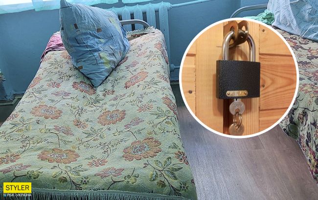 У Кривому Розі пацієнтів інтернату замикають у кімнаті на навісний замок: і це не всі порушення