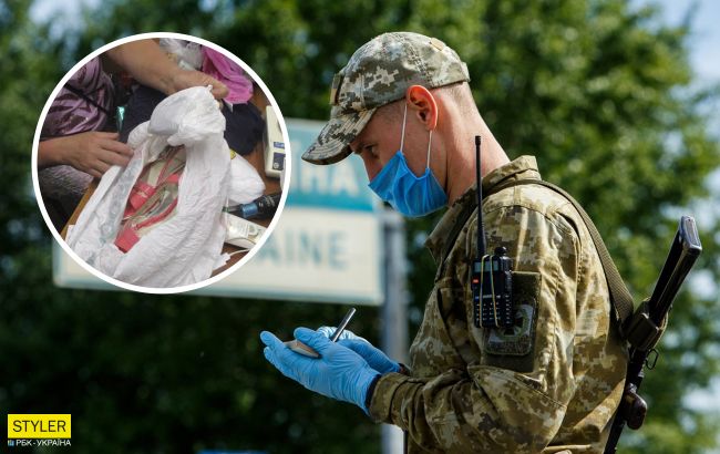 На границе с Россией задержали "Золушку" с сюрпризом в туфельке: через границу шла пешком