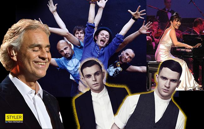 Від Андреа Бочеллі до Hurts: Топ-10 найкращих концертів осені