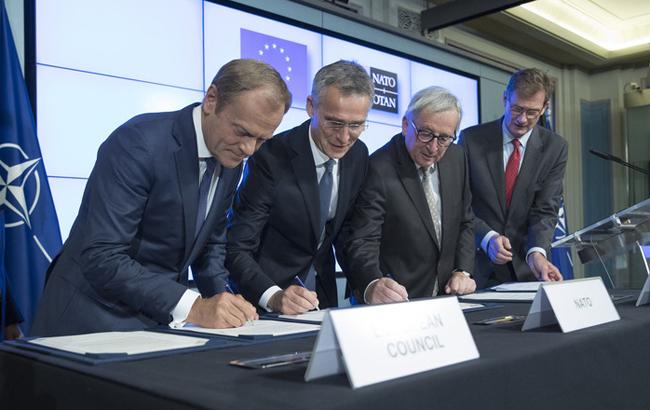 ЕС и НАТО подписали декларацию о сотрудничестве
