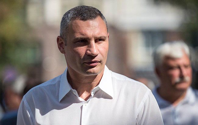 Кличко во время утренней пробежки поздравил киевлян с Днем города