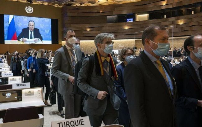 В Совете ООН по правам человека дипломаты показали бойкот России и поддержали Украину (видео)