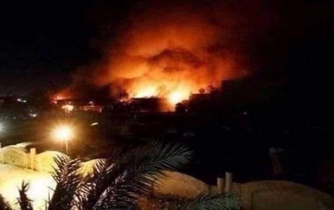 В результате ракетного удара по Багдаду пострадали 6 человек