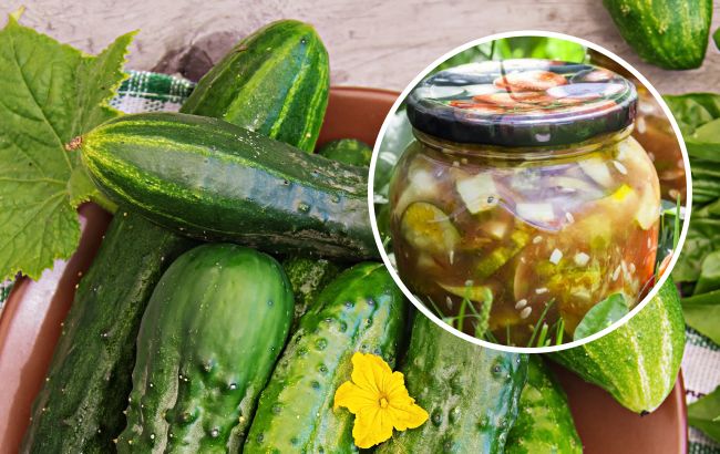 Готовим салат из огурцов на зиму: легкий рецепт вкусных закруток